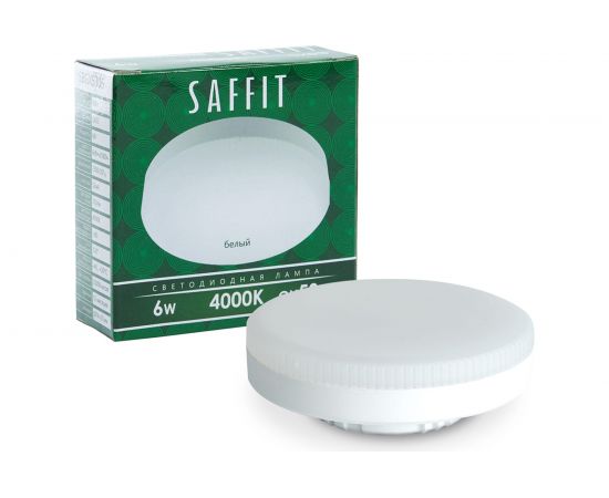 Светодиодная лампа SAFFIT SBGX5306 GX53 6W 4000K 55195 