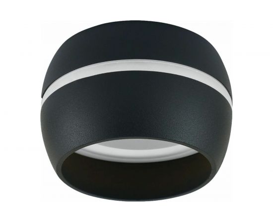 Стационарный светильник FERON под лампу, спот, ИПО, HL356 12W, 220V, GX53, черный 41510 