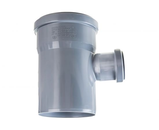 Тройник двухраструбный (87°) HTEA 110/50 Ostendorf 115420 