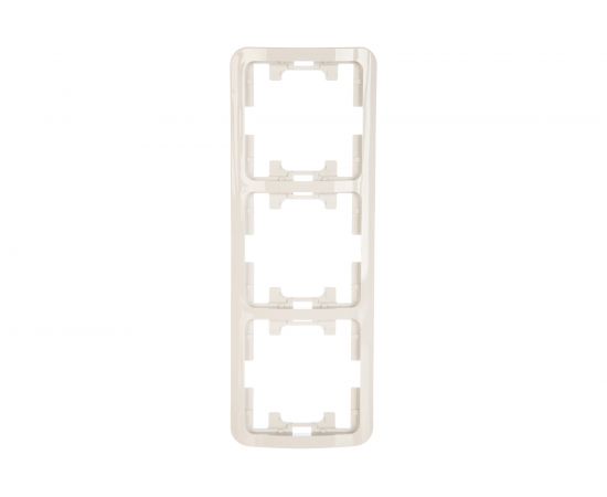 Тройная рамка, белая Makel Mimoza 22013 
