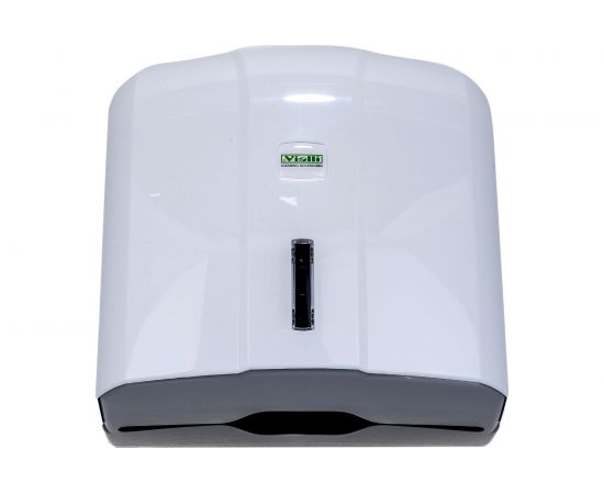 Диспенсер для листовых полотенец VIALLI K4 V сложение, белый 12324 