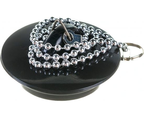 Пробка для ванны с цепочкой VETTA 29 см, резина, d4.5 см 463-754 