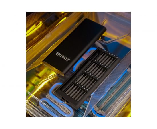 Набор отверток для точных работ Kranz RA-03, 25 предметов KR-12-4753 – изображение 13