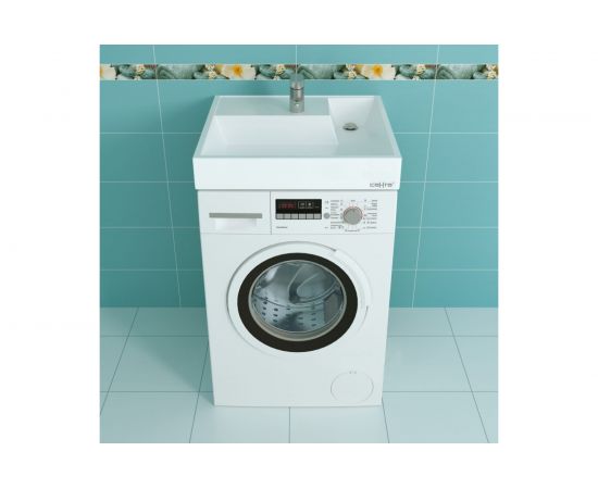 Умывальник СаНта Юпитер 600х500, с кронштейнами 900117 – изображение 2