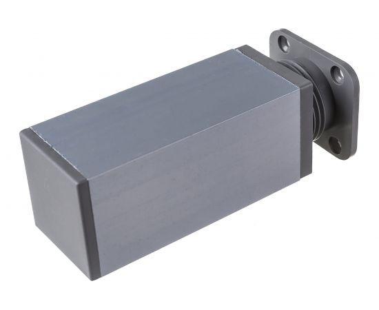 Ножка Tech-Krep 40х40х100 мм, квадрат, регулируемая сверху, алюминий 127474 – изображение 2