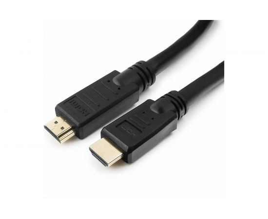 Кабель Cablexpert HDMI, 30м, v1.4, 19M/19M, черный однонаправленный CC-HDMI4-30M – изображение 2