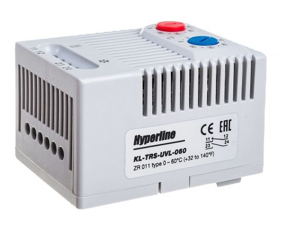Термостат универсальный для обогрева и охлаждения KL-TRS-UVL-060 (220 В; 0-60 С) Hyperline 230295 – изображение 2