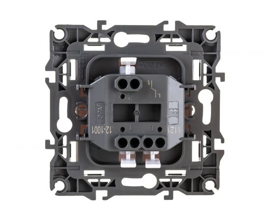 Выключатель ЭРА 12-1001-01 10АХ-250В, IP20, без м.лапок, 12, белый Б0014627 – изображение 2