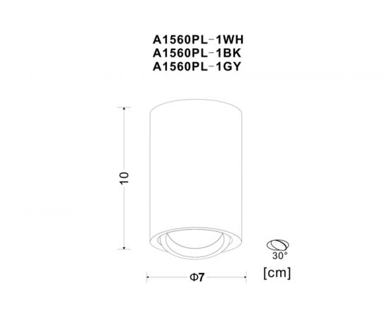 Потолочный светильник Arte Lamp A1560PL-1WH – изображение 3