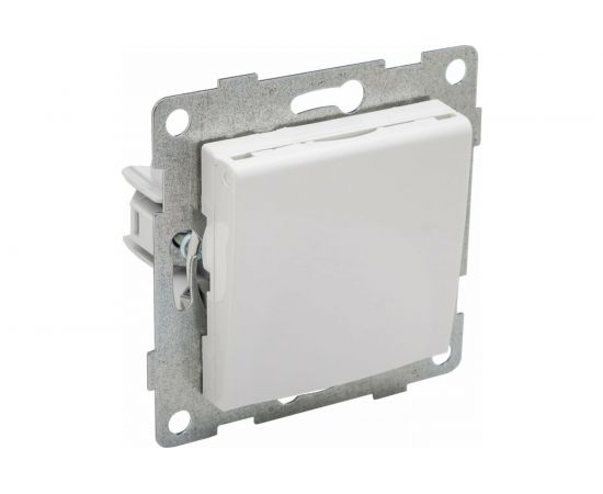 Розетка GUSI ELECTRIC Ugra МЕХ 1-ой с/з с з/ш и крышкой, СУ, 16А, 250В, белый С11Р91-001 – изображение 3