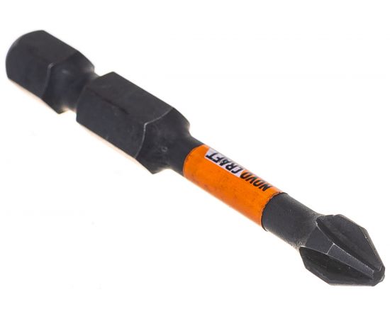 Биты КАРБОН-IMPACT (2 шт; PH2; 50 мм) Novocraft B421 2050 0241 – изображение 3