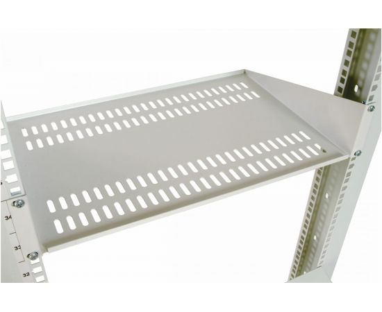 Консольная полка для шкафов и стоек ЦМО 2U, цвет: серый МС-30 – изображение 3