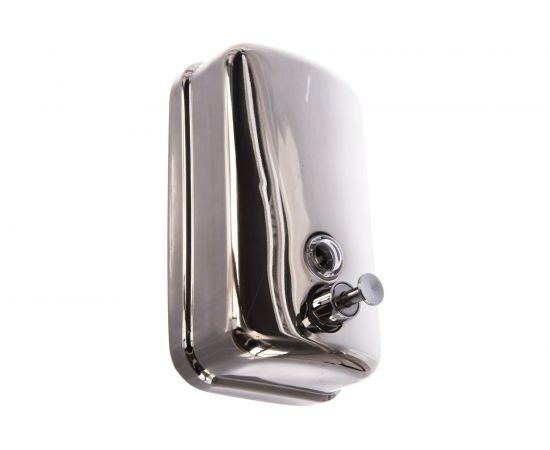 Дозатор для жидкого мыла 0.8 л. Savol глянцевый, нержавеющая сталь S-00402 – изображение 3