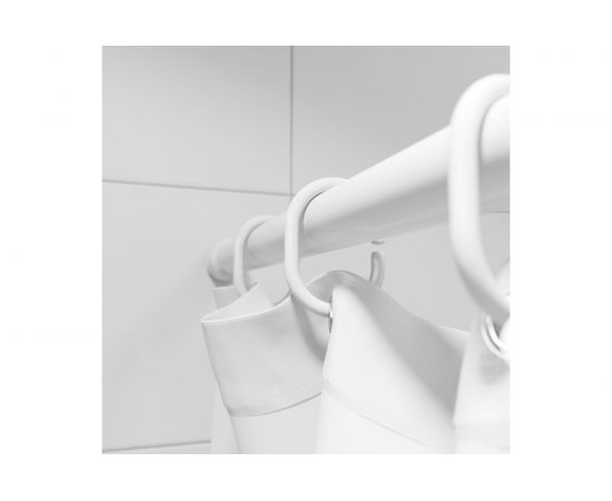 Набор колец для шторы в ванную комнату IDDIS White RID011P – изображение 3