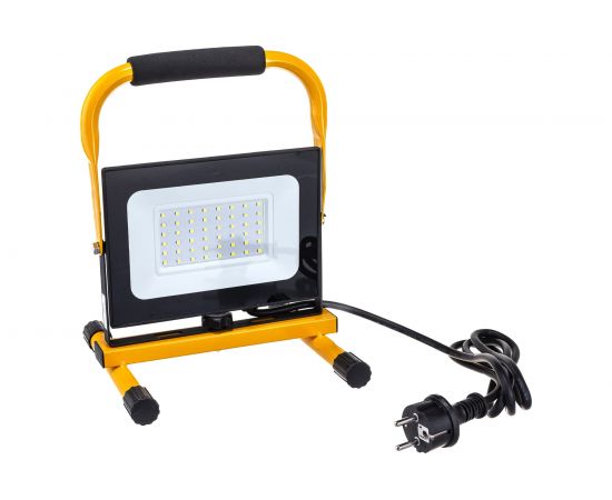 Переносной светодиодный прожектор IEK LED СДО 06-50П, 6500К, IP65, черный LPDO603-050-65-K02 – изображение 3