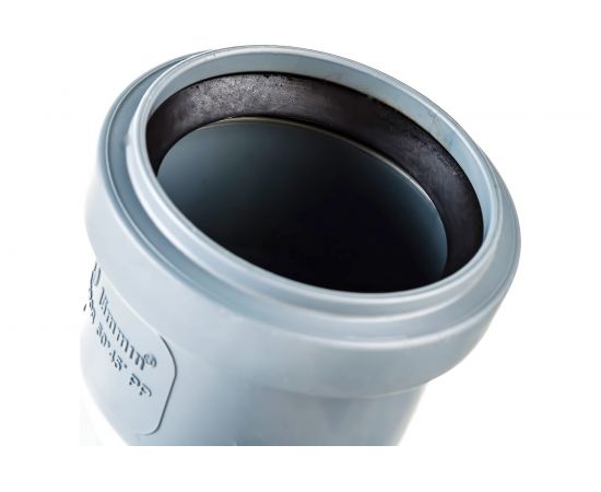 Отвод внутренней канализации LAMMIN 50х45 градусов Lm35040005045 – изображение 3
