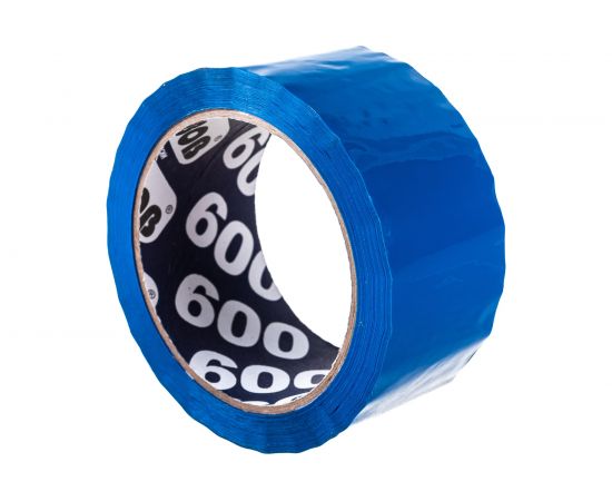 Упаковочная клейкая лента UNIBOB 600 синяя 48 мм х 66 м 214934 – изображение 4