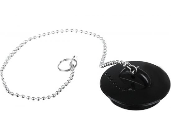 Пробка для ванны с цепочкой VETTA 29 см, резина, d4.5 см 463-754 – изображение 4