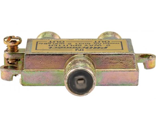 Делитель ТВ PROconnect на 2 выхода F разъём 5-900 МГц 05-6031 – изображение 4