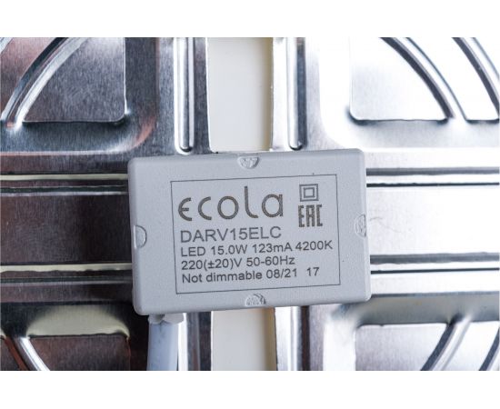 Встраиваемый светильник Ecola LED downlight Круглый даунлайт 50-160mm 15W 220V 4200K 175x20 DARV15ELC – изображение 4