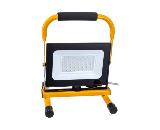 Переносной светодиодный прожектор IEK LED СДО 06-50П, 6500К, IP65, черный LPDO603-050-65-K02 – изображение 4