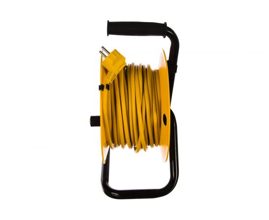 Удлинитель на катушке IEK 4х20м УК20 с термозащитой 3х1.0 Industrial WKP14-10-04-20 277735 – изображение 4