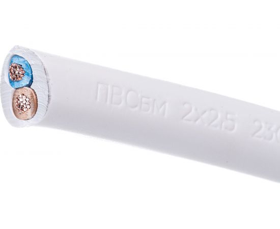 Провод ПВСбм Мастер Тока 2х2.5 белый 20м МТ1140 – изображение 4