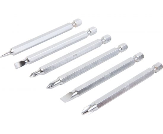 Реверсивная отвертка с набором бит WIEDERKRAFT SL+PH, 6 предметов WDK-SR2007 – изображение 5