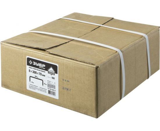 Строительная кованая скоба ЗУБР 300 х 70 х 8мм, 100 шт 311165-300-70 – изображение 5