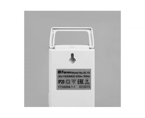 Аварийный светильник FERON LEDх30 6ч. непост. IP20 12896 – изображение 5