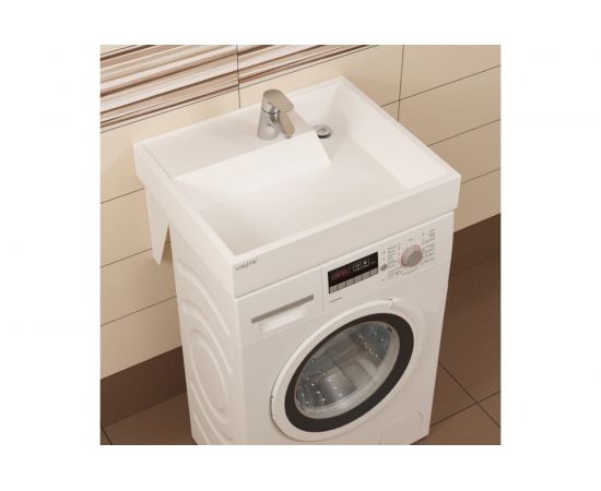 Умывальник СаНта Юпитер 600х500, с кронштейнами 900117 – изображение 5