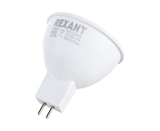 Светодиодная лампа REXANT Рефлекторная 9,5 Вт GU5.3 6500 K холодный свет 604-211 – изображение 5
