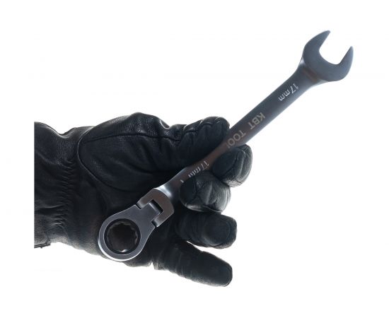 Гаечный трещоточный ключ с шарниром КВТ 17 мм 79198 – изображение 6