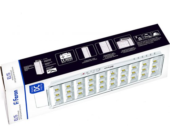 Аварийный светильник FERON LEDх30 6ч. непост. IP20 12896 – изображение 7