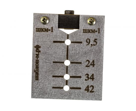 Шаблон для эксцентриковых стяжек Левша ШКМ-1 У8-4019 