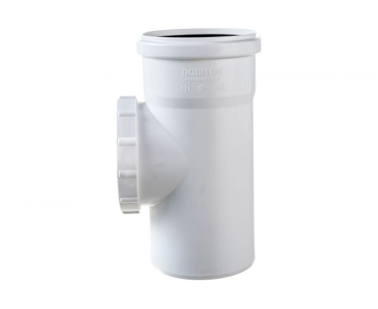 Ревизия для бесшумной канализации ПОЛИТЭК из ПП диаметр 110 600011000 