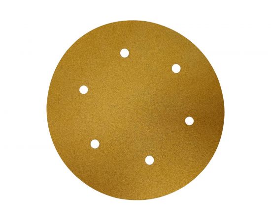 Круг шлифовальный на липучке Giraffe GOLD (225 мм; 6 отверстий; Р80) ABRAFORM AF-GG6-80 