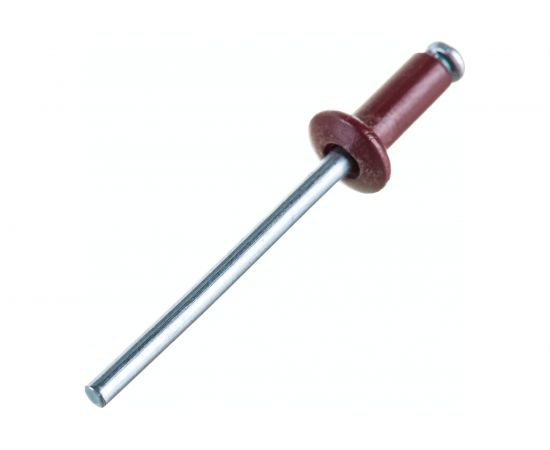 Заклёпки Профикреп RAL3005 красное вино пакет, 4,0х10, 50 шт. 114198 