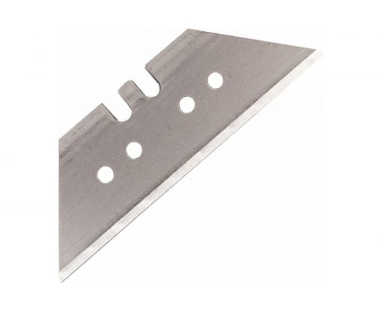 Лезвия для универсальных мощных ножей (5 шт; 18 мм; трапеция) BRAUBERG 236637 
