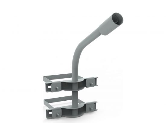 Кронштейн для уличных светильников Gauss на опору с 2 хомутами 625x460x680 D60мм 1/6 903265303 