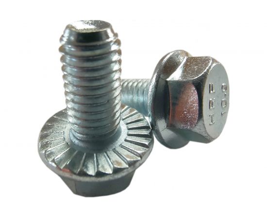 Болт с фланцем ZAMETAL 8x20 пр. 10.9, DIN 6921, оц., с насеч. 280 шт ZA082631 