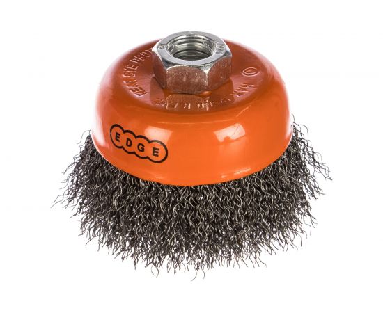 Щетка чашеобразная гофрированная (75 мм; М14) EDGE by PATRIOT 813010002 