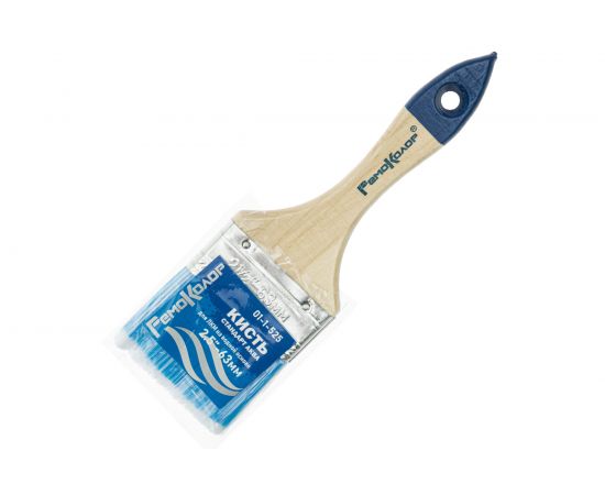 Плоская кисть РемоКолор Стандарт Аква, 2.5-63 мм, 01-1-525 