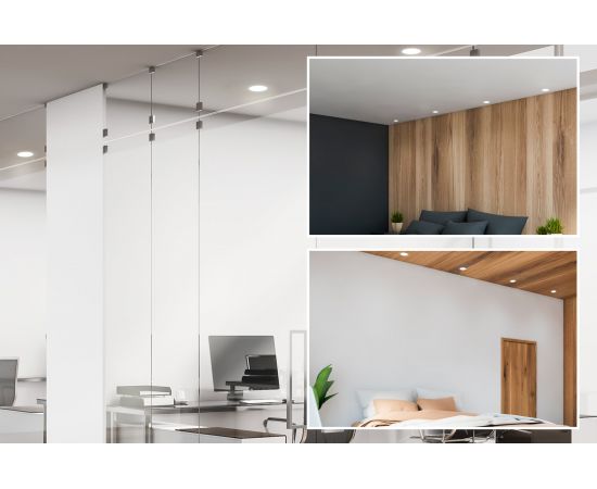 Светодиодная панель Apeyron встраиваемая круглая, 220В, 15Вт, алюминиевый корпус, изолированный драйвер ДН 06-20 – изображение 13