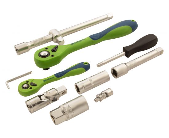 Набор инструментов Сибртех 1/2, 1/4, CrV, 108 предметов 13511 – изображение 16