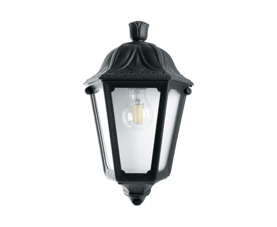 Садово-парковый светильник FERON серии IESSE, НБУ, 230V E27 130х220х350мм черный 11632 – изображение 2