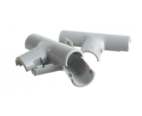 Тройник Экопласт TI16G 2 части, стандарт, для труб D16мм, 5шт 41316-5 – изображение 2