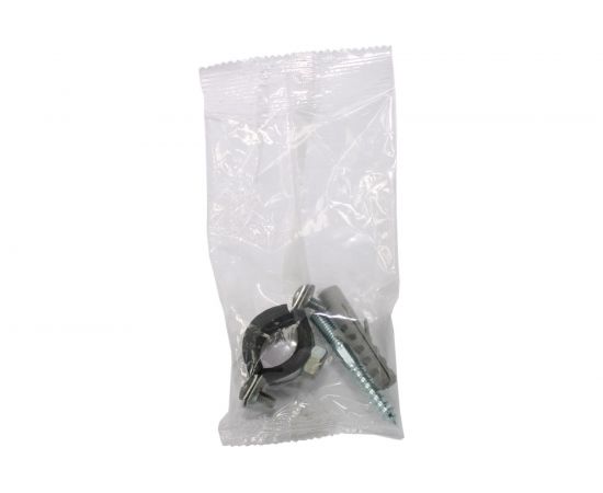 Сантехнический хомут для труб со шпилькой и дюбелем СВК 11-15 мм, 1/4"", гайка М8 SVK-F008М8 – изображение 2