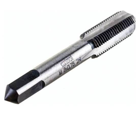 Набор метчиков из 2-х шт Bucovice Tools М 8 Шаг 0.75 мм 115CrV3 110082 – изображение 2