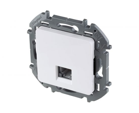 Телефонная розетка RJ11 Legrand - INSPIRIA - белый 673820 – изображение 2